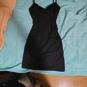 S black bodycon dress